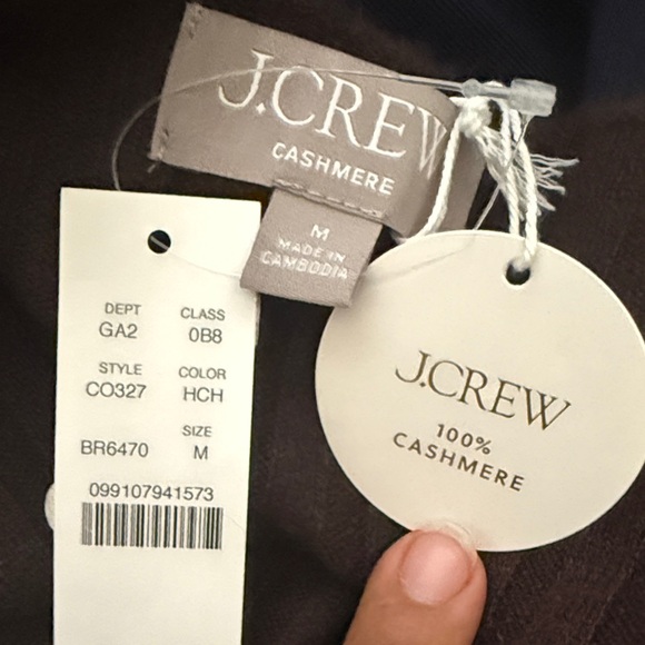 J. Crew Ribbed Cashmere shell - Picture 2 of 2